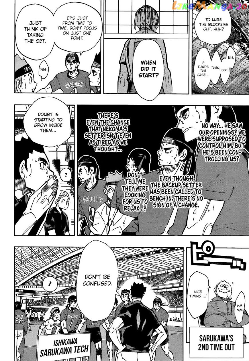 Haikyuu!!, Chapter 268 image 06
